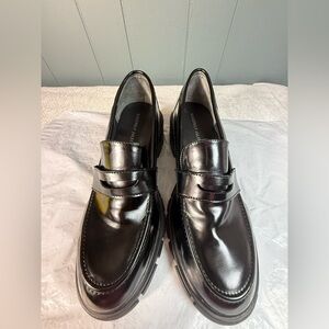 Sincerely Jules Shiny Black Loafers